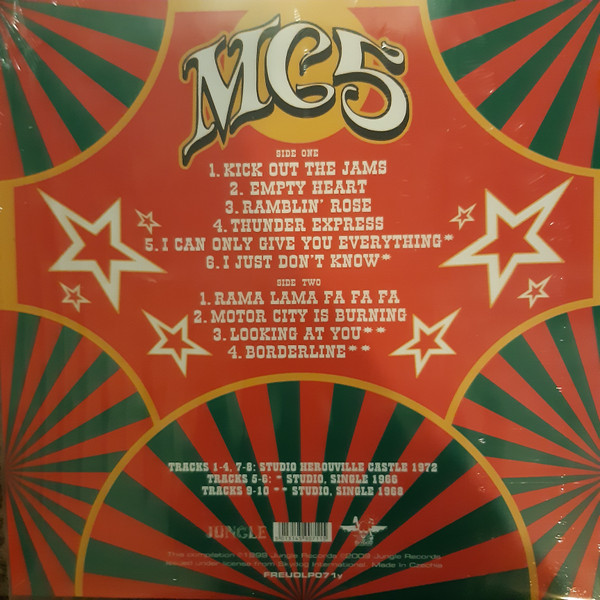 MC5 - Thunder Express | Jungle Records (FREUDLP071) - 2 MC5 - Thunder Express | Jungle Records (FREUDLP071) - 2