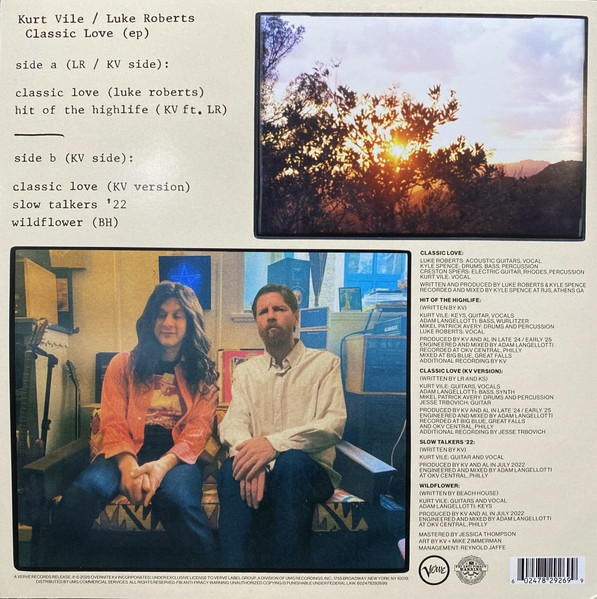 Kurt Vile / Luke Roberts - Classic Love | Verve Records (602478292699) - 2