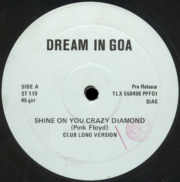 Dream In Goa - Shine On You Crazy Diamond | Not On Label (ST 110) - main
