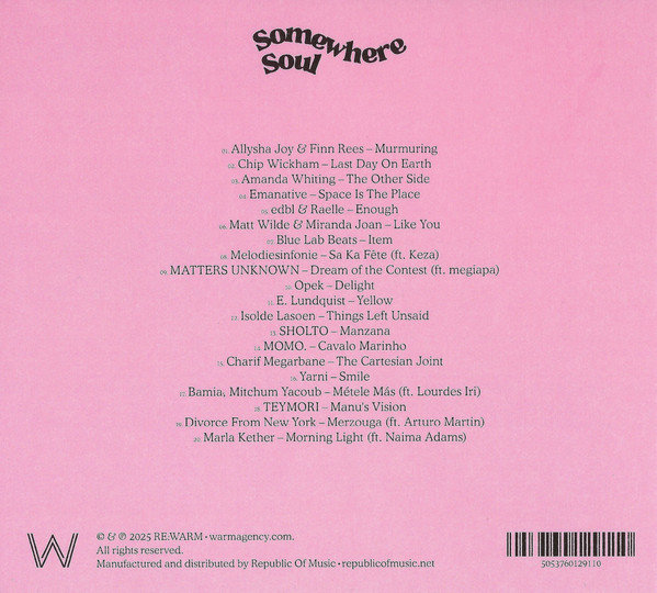 Somewhere Soul - Rituals • Volume 01 | RE:WARM (REWARM021CD) - 2 Somewhere Soul - Rituals • Volume 01 | RE:WARM (REWARM021CD) - 2