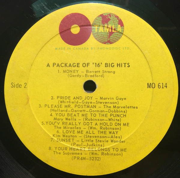 Various - A Package Of 16 Big Hits | Motown (MT 614) - 4 Various - A Package Of 16 Big Hits | Motown (MT 614) - 4