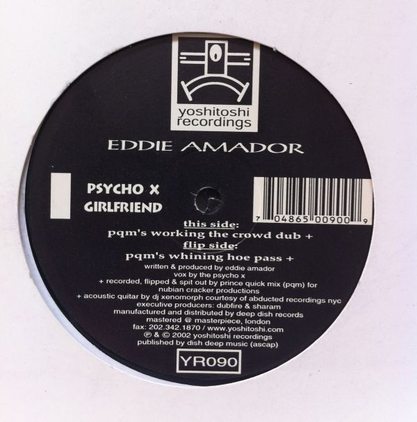 Eddie Amador - Psycho X Girlfriend | Yoshitoshi Recordings (YR090)