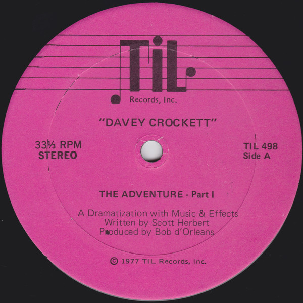 The Terrytowne Players - The Legend Of Davy Crockett | Til Records (TIL-498) - 3