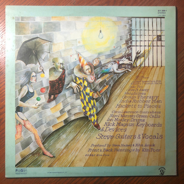 Steve Hackett - Highly Strung | Charisma (811 209-1) - 2 Steve Hackett - Highly Strung | Charisma (811 209-1) - 2