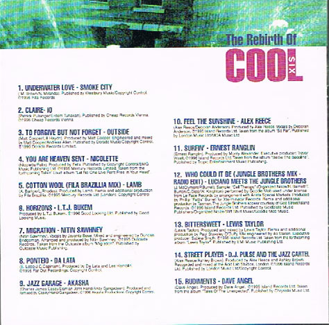 Various - The Rebirth Of Cool Six | 4th & Broadway (BRCD 620) - 4