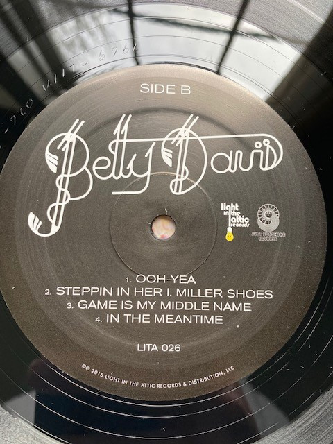 Betty Davis - Betty Davis | Light In The Attic (LITA 026) - 2