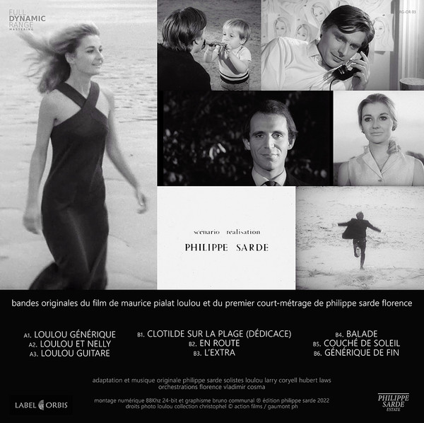 Philippe Sarde , Larry Coryell , Hubert Laws - Loulou / Florence - Bandes Originales Des Films | Label Orbis (RG-OR 03) - main Philippe Sarde , Larry Coryell , Hubert Laws - Loulou / Florence - Bandes Originales Des Films | Label Orbis (RG-OR 03) - main