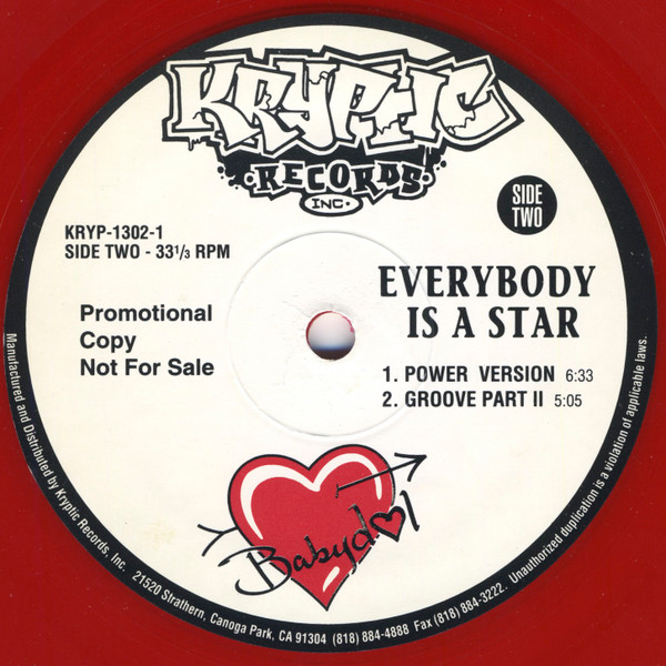 Babydol - Everybody Is A Star | Kryptic Records, Inc. (KRYP-1302-1) - 2