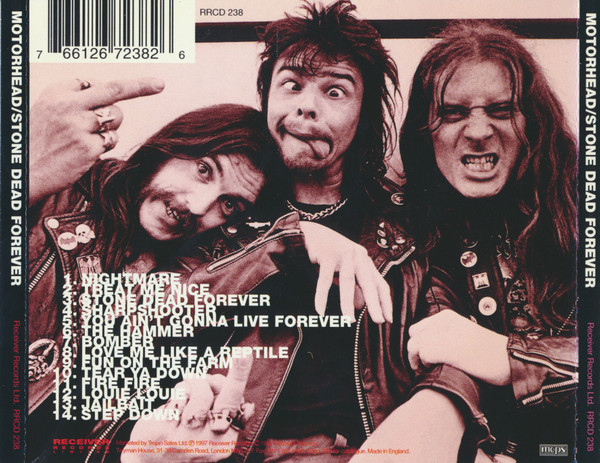 Motörhead - Stone Dead Forever (UK Import) | Receiver Records Limited (RRCD 238) - 2 Motörhead - Stone Dead Forever (UK Import) | Receiver Records Limited (RRCD 238) - 2
