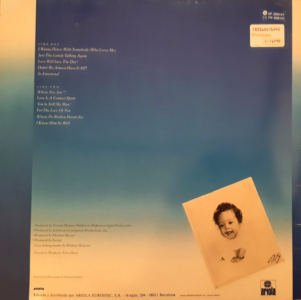 Whitney Houston - Whitney | Arista (5C 208141) - 2 Whitney Houston - Whitney | Arista (5C 208141) - 2