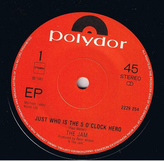 The Jam - Just Who Is The 5 O'Clock Hero / War / The Great Depression | Polydor (2229 254) - 3 The Jam - Just Who Is The 5 O'Clock Hero / War / The Great Depression | Polydor (2229 254) - 3