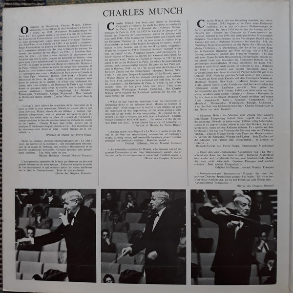 Claude Debussy - Orchestre National De France Direction Charles Munch - La Mer - Nocturnes | Festival Classique (FC 408) - 2