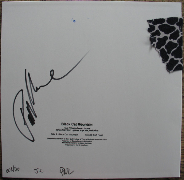 Paal Nilssen-Love , Jonas Cambien - Black Cat Mountain | Not On Label (none) - 2