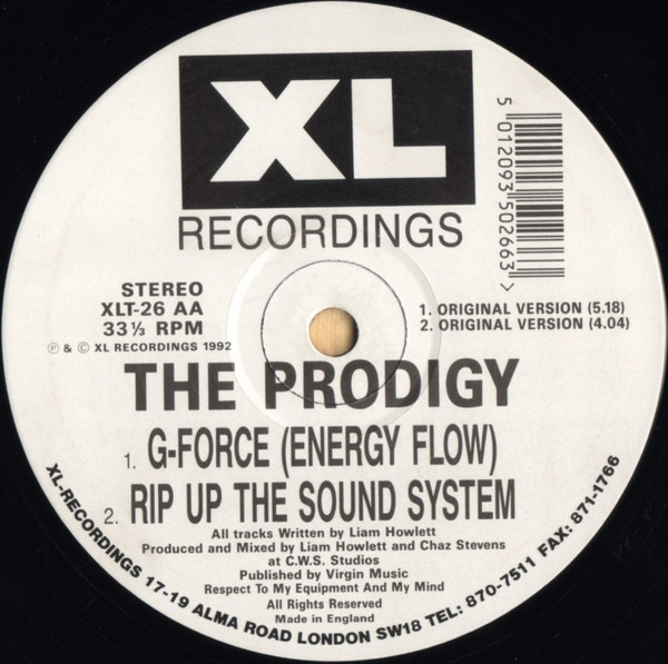 The Prodigy - Everybody In The Place | XL Recordings (XLT - 26) - 4