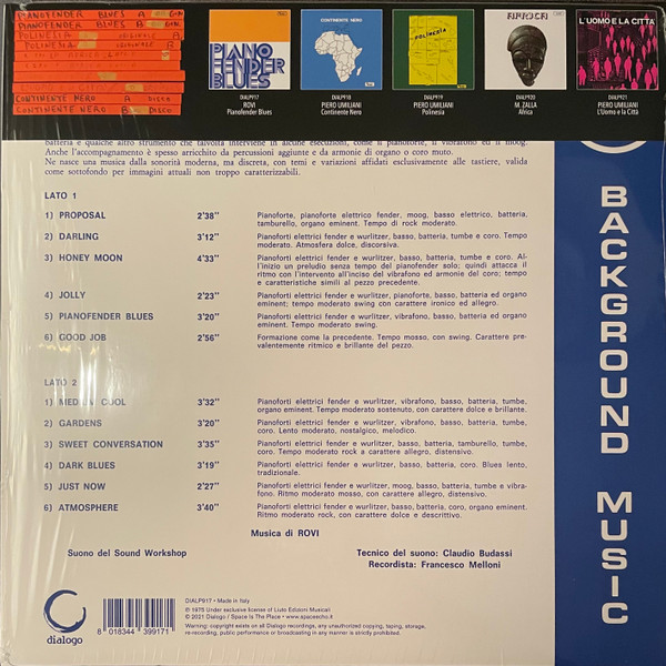 Rovi - Pianofender Blues | Omicron (LPS 0031) - 2