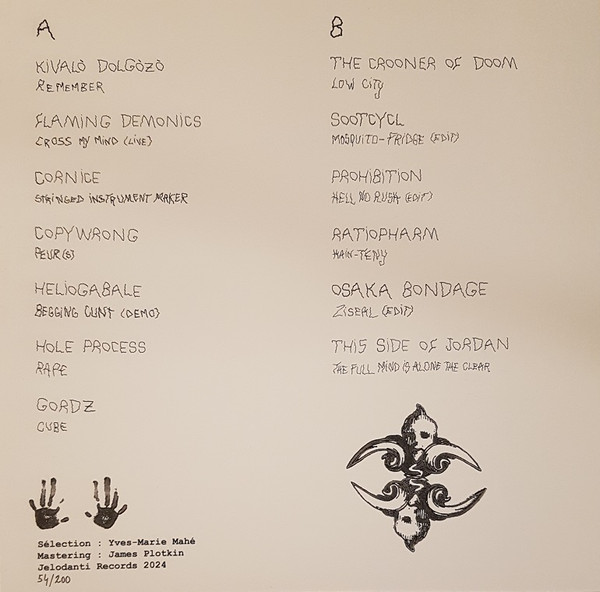 Various - France Noise 90 | Jelodanti Records (Jelo 29) - 2 Various - France Noise 90 | Jelodanti Records (Jelo 29) - 2