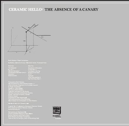 Ceramic Hello - The Absence Of A Canary | Suction Records (SUCTION024) Ceramic Hello - The Absence Of A Canary | Suction Records (SUCTION024)