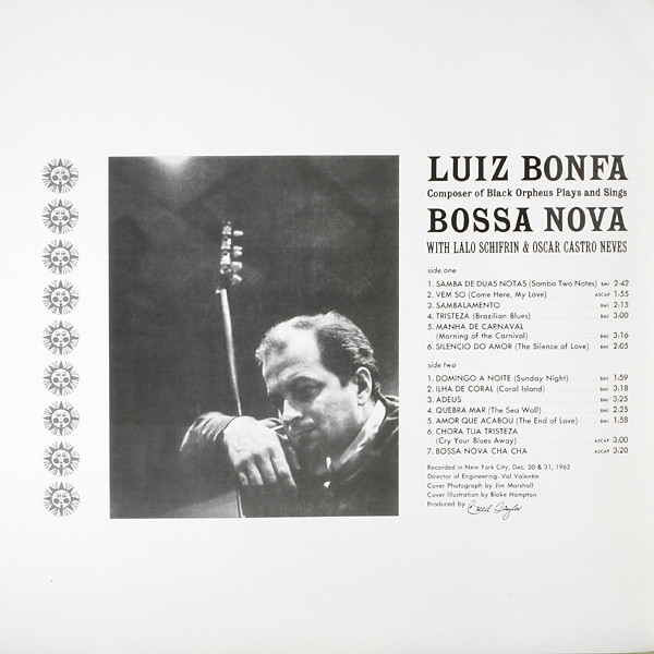 Luiz Bonfá - Plays And Sings Bossa Nova | Verve Records (V6-8522) - 3 Luiz Bonfá - Plays And Sings Bossa Nova | Verve Records (V6-8522) - 3