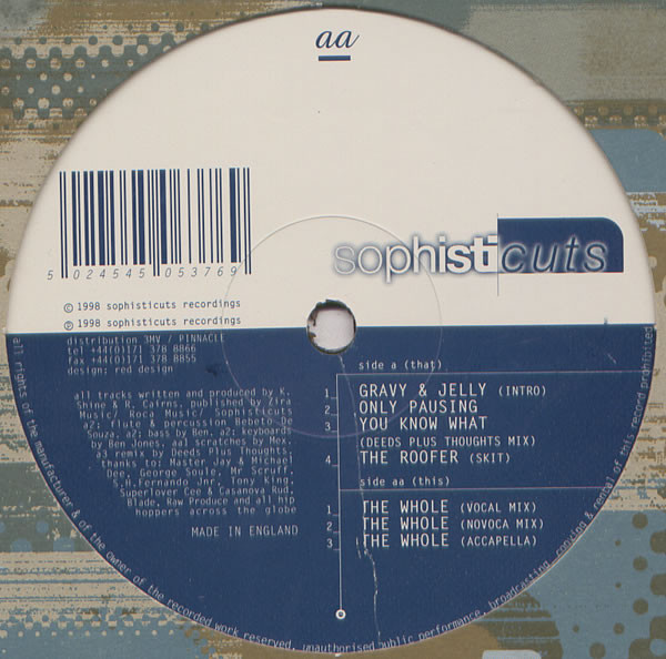 From Here - Up To The Underground EP | Sophisticuts Recordings (SOPH 005) - main