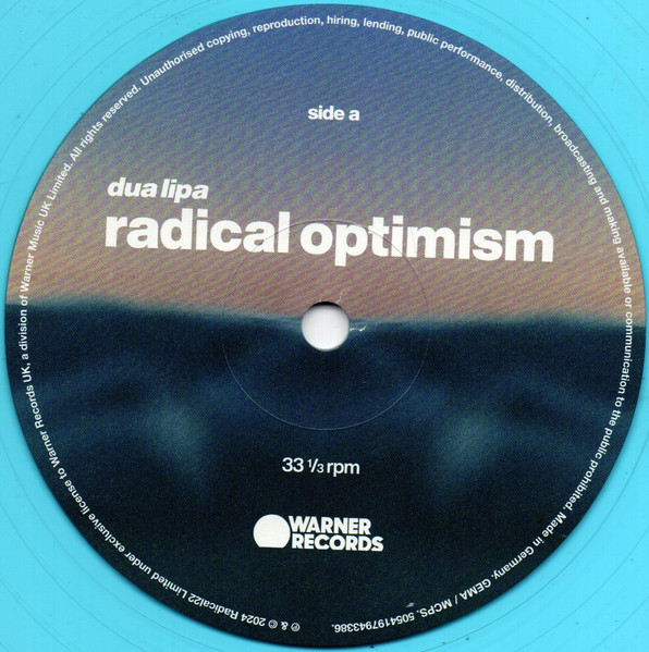 Dua Lipa - Radical Optimism | Warner Records (5054197943386) - 3 Dua Lipa - Radical Optimism | Warner Records (5054197943386) - 3