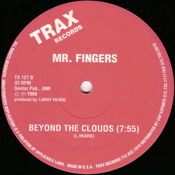 Mr. Fingers - Washing Machine | Trax Records (TX 127) - 2
