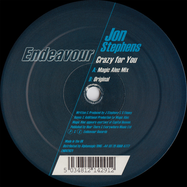 John Stephens - Crazy For You | Endeavour (ENDV2021) - 4