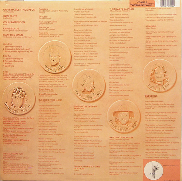 Manfred Mann's Earth Band - The Roaring Silence | Cohesion (COMME 2) - 2 Manfred Mann's Earth Band - The Roaring Silence | Cohesion (COMME 2) - 2