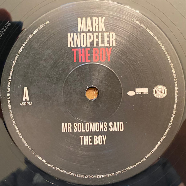 Mark Knopfler - The Boy | British Grove Records (00602458534214) - 3 Mark Knopfler - The Boy | British Grove Records (00602458534214) - 3