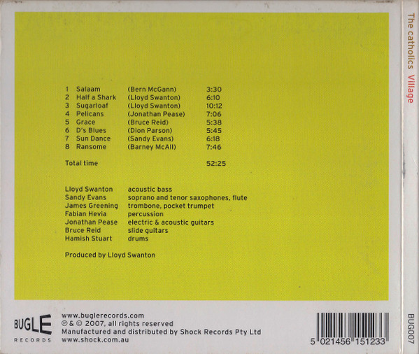 The Catholics - Village CD | Bugle Records (BUG007) - 2