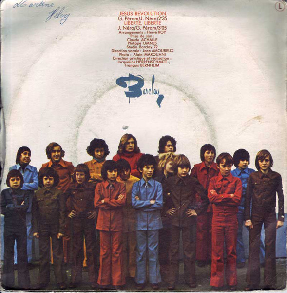 Poppys - Jésus Révolution / Liberté, Liberté | Barclay (61 558 L) - 2