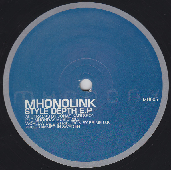 Mhonolink - Style Depth EP | Mhonday Music (MH 005)