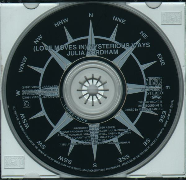 Julia Fordham - (Love Moves In) Mysterious Ways | Circa (VJCP-20003) - 3