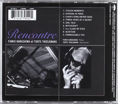 Fumio Karashima Et Toots Thielemans - Rencontre | EmArcy (547 954-2) - 2