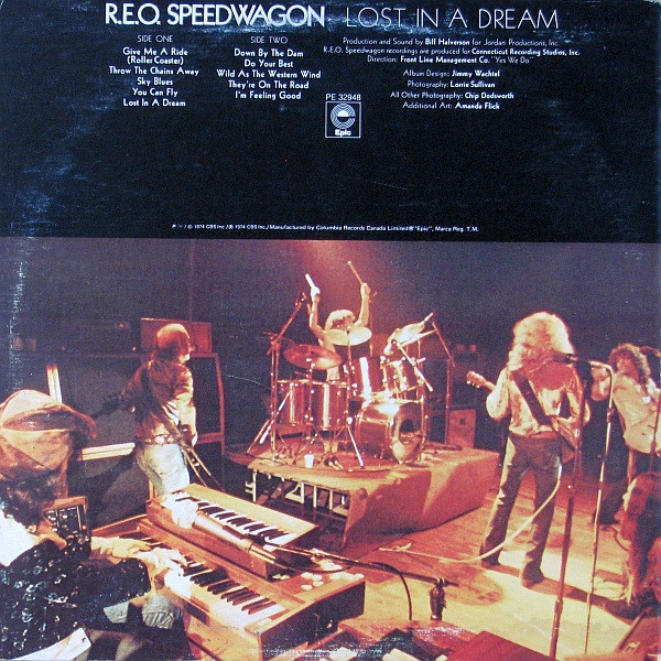 REO Speedwagon - Lost In A Dream [Vinyl] | Epic (PE 32948) - 2