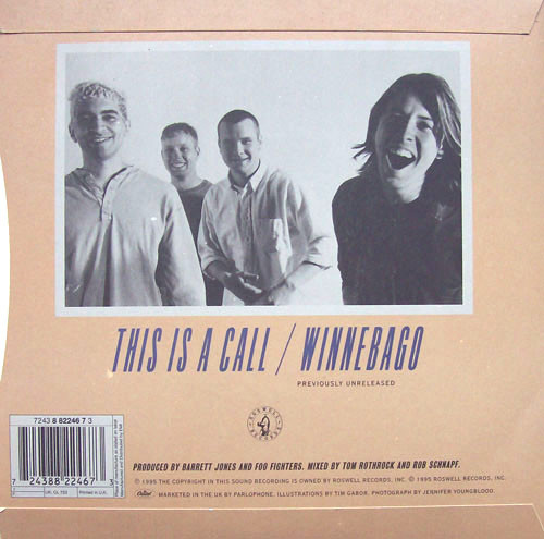 Foo Fighters - This Is A Call | Roswell Records (7243 8 82246 7 3) - 2 Foo Fighters - This Is A Call | Roswell Records (7243 8 82246 7 3) - 2