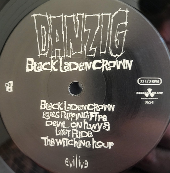 Danzig - Black Laden Crown [Vinyl] | Nuclear Blast Entertainment (NE 3654) - 3