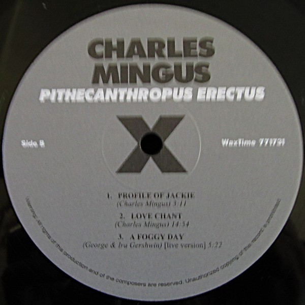 Charles Mingus - Pithecanthropus Erectus | WaxTime (771731) - 4