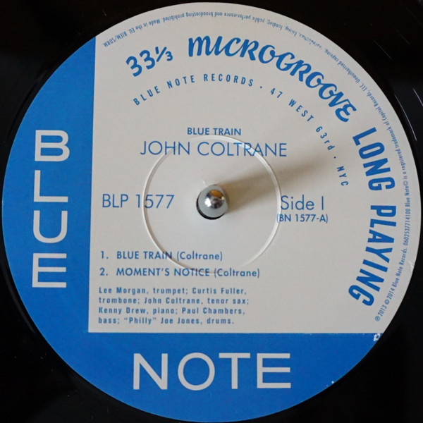 John Coltrane - Blue Train | Blue Note (BLP 1577) - 3 John Coltrane - Blue Train | Blue Note (BLP 1577) - 3