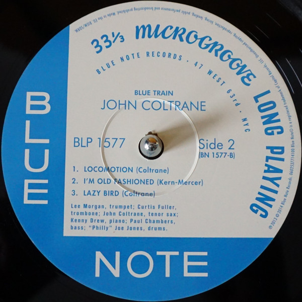 John Coltrane - Blue Train | Blue Note (BLP 1577) - 4 John Coltrane - Blue Train | Blue Note (BLP 1577) - 4