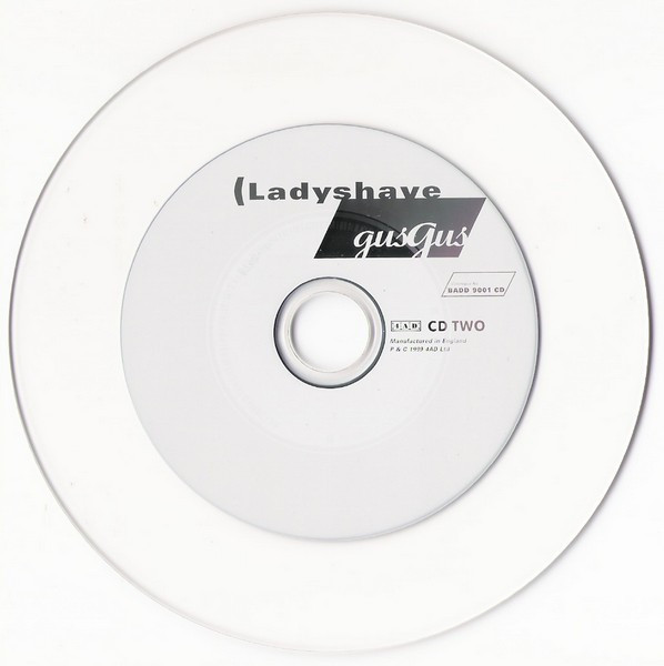 GusGus - Ladyshave | 4AD (BADD 9001 CD) - 3
