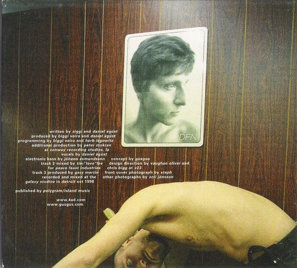 GusGus - Ladyshave | 4AD (BADD 9001 CD) - 4