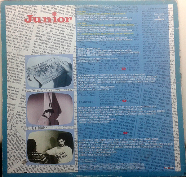 Junior - Communication Breakdown (12") [Vinyl] | Mercury (MSX 76198) - 2