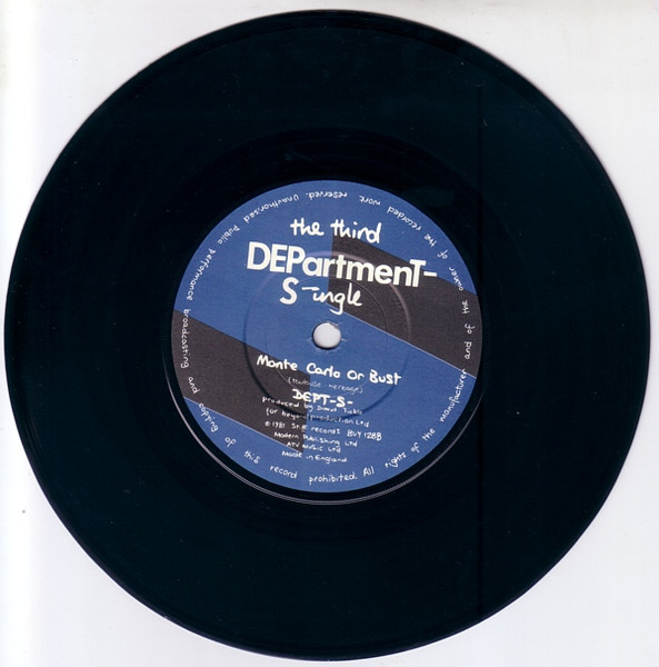 Department S - I Want | Stiff Records (BUY 128) - 4