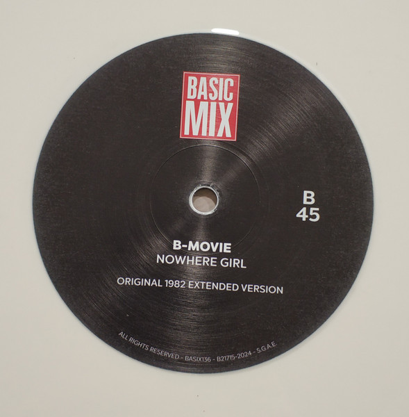 B-Movie - Nowhere Girl (White Vinyl) | Basic Mix (Basix136 C) - 4