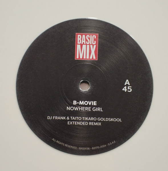 B-Movie - Nowhere Girl (White Vinyl) | Basic Mix (Basix136 C) - 3