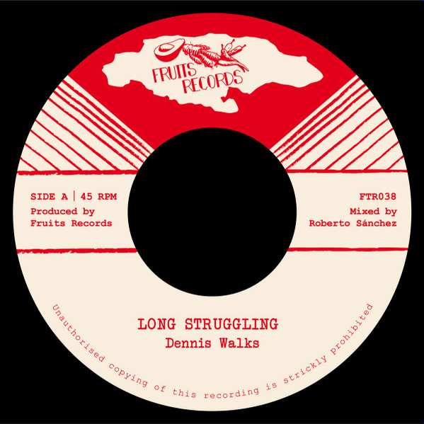 Dennis Walks / The 18th Parallel - Long Struggling | Fruits Records (FTR038) - main Dennis Walks / The 18th Parallel - Long Struggling | Fruits Records (FTR038) - main