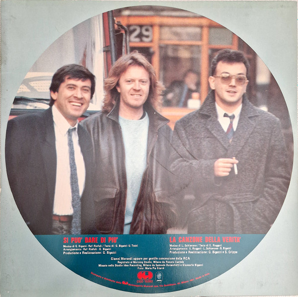 Gianni Morandi , Enrico Ruggeri , Umberto Tozzi - Si Può Dare Di Più | CGD (CGD 15282) - 3 Gianni Morandi , Enrico Ruggeri , Umberto Tozzi - Si Può Dare Di Più | CGD (CGD 15282) - 3