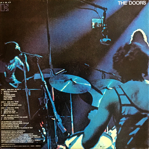 The Doors - Absolutely Live | Elektra (LP-S-58-4/5) - main The Doors - Absolutely Live | Elektra (LP-S-58-4/5) - main