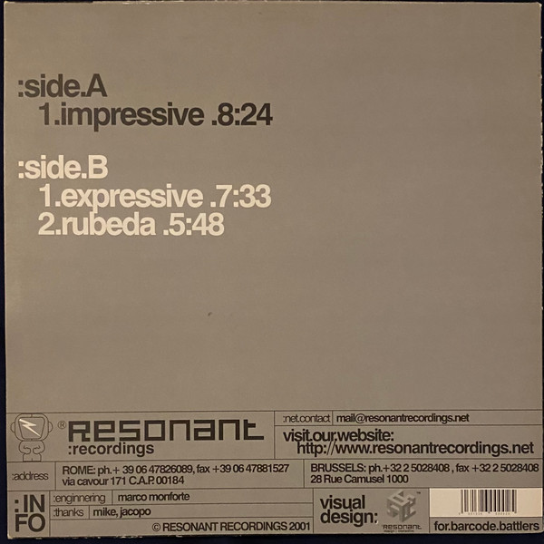 Ployd - Impressive | Resonant Recordings (RSNT 002) - 2 Ployd - Impressive | Resonant Recordings (RSNT 002) - 2