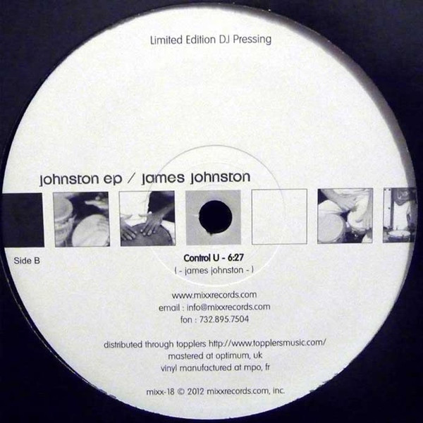 James Johnston - Johnston EP | Mixx Records (MIXX-18) - 2 James Johnston - Johnston EP | Mixx Records (MIXX-18) - 2